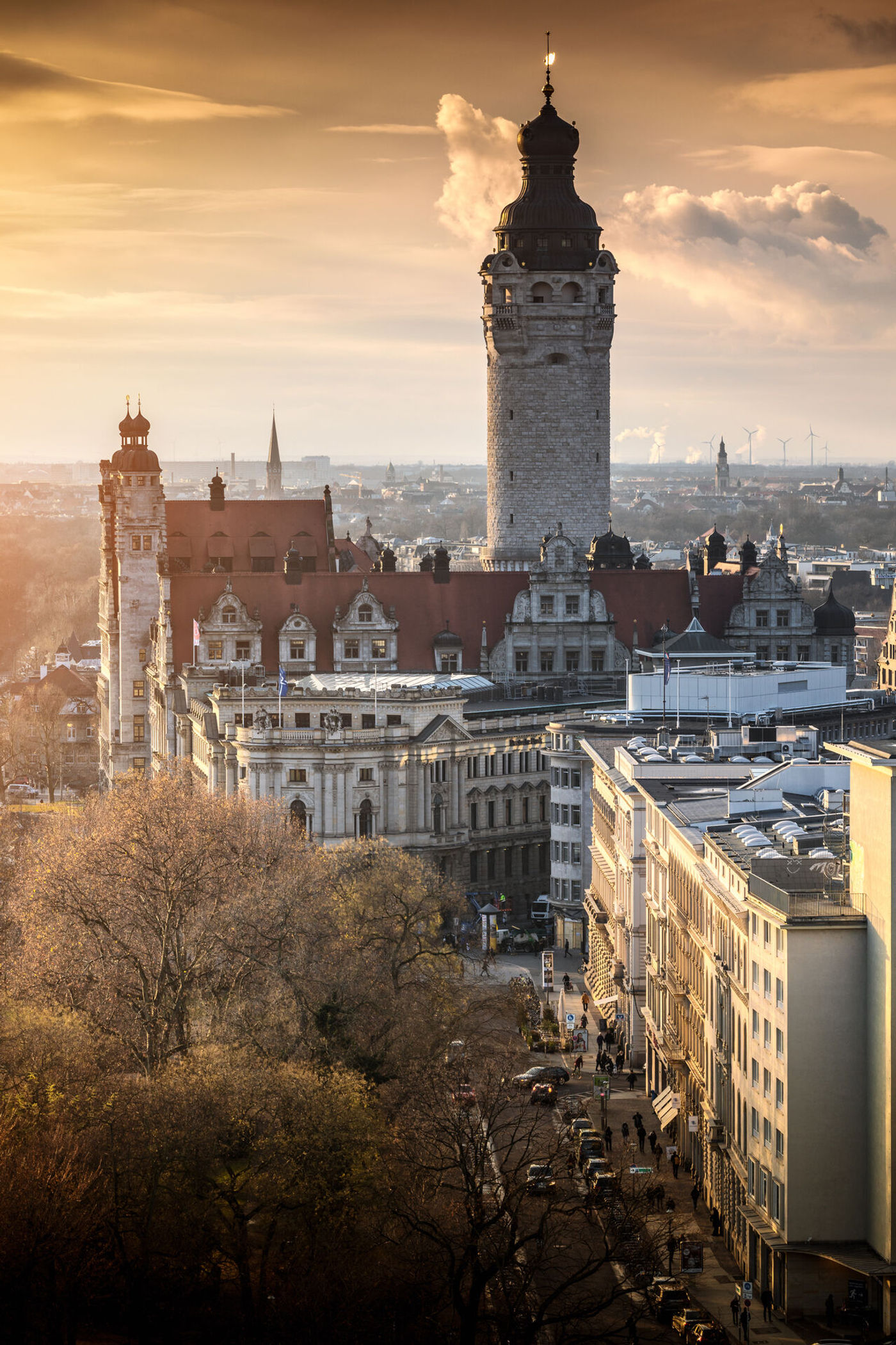 Ausblick vom höchsten Rathausturm Deutschlands!