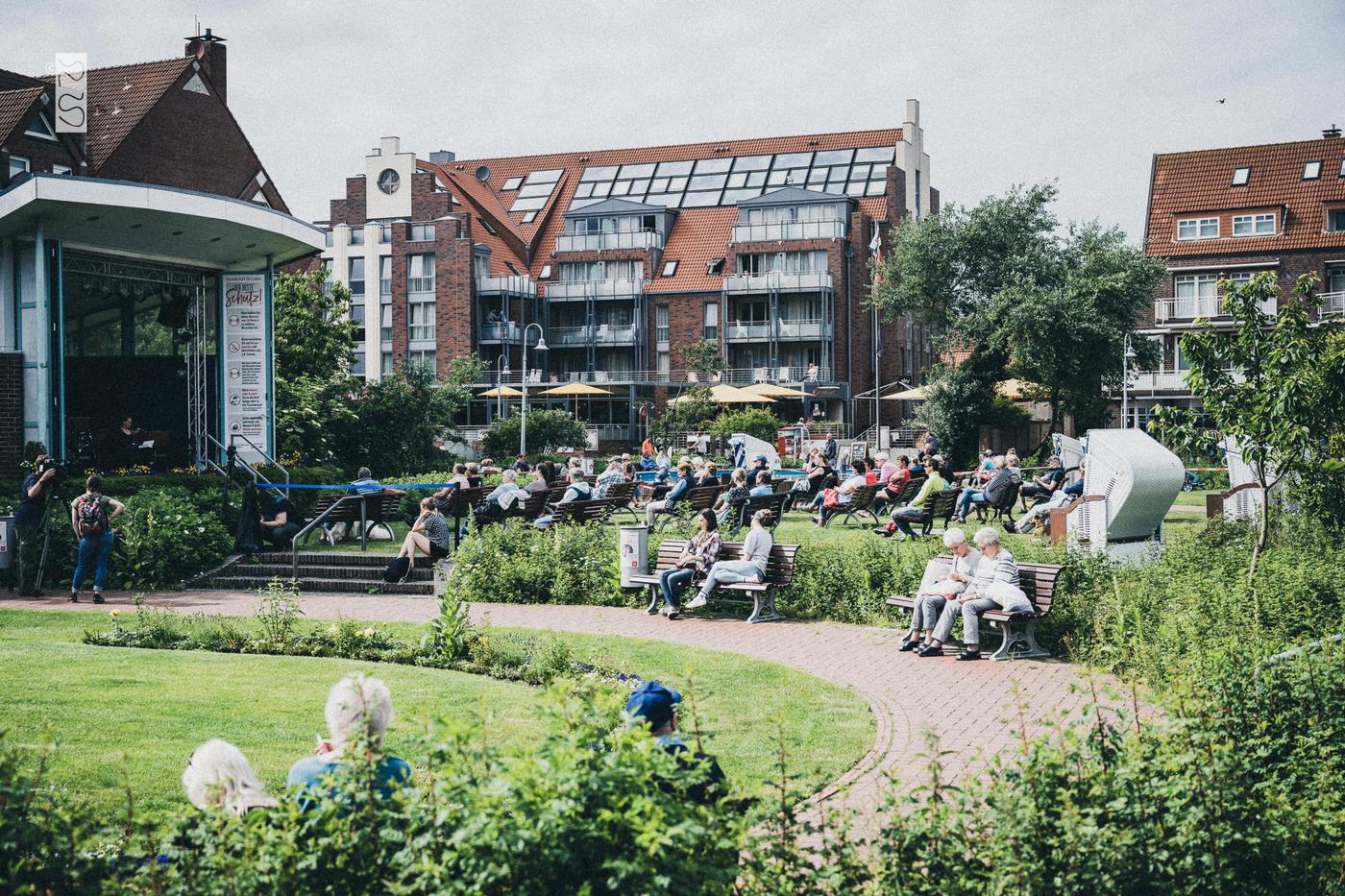 Zauber der Farben am Strand