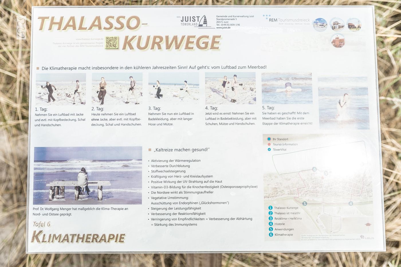 Meeresrauschen und gesunde Brise: Thalasso-Rundweg am Badestrand