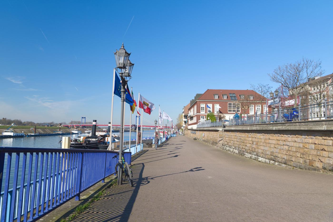 Hafenstadtteil Duisburg-Ruhrort