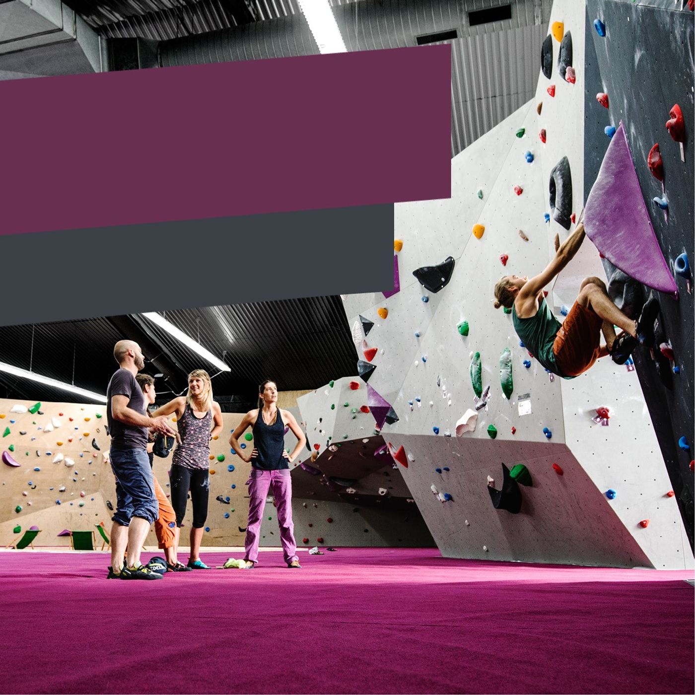 Dein Abenteuer auf 1.800 m² – Einstein Boulder Duisburg