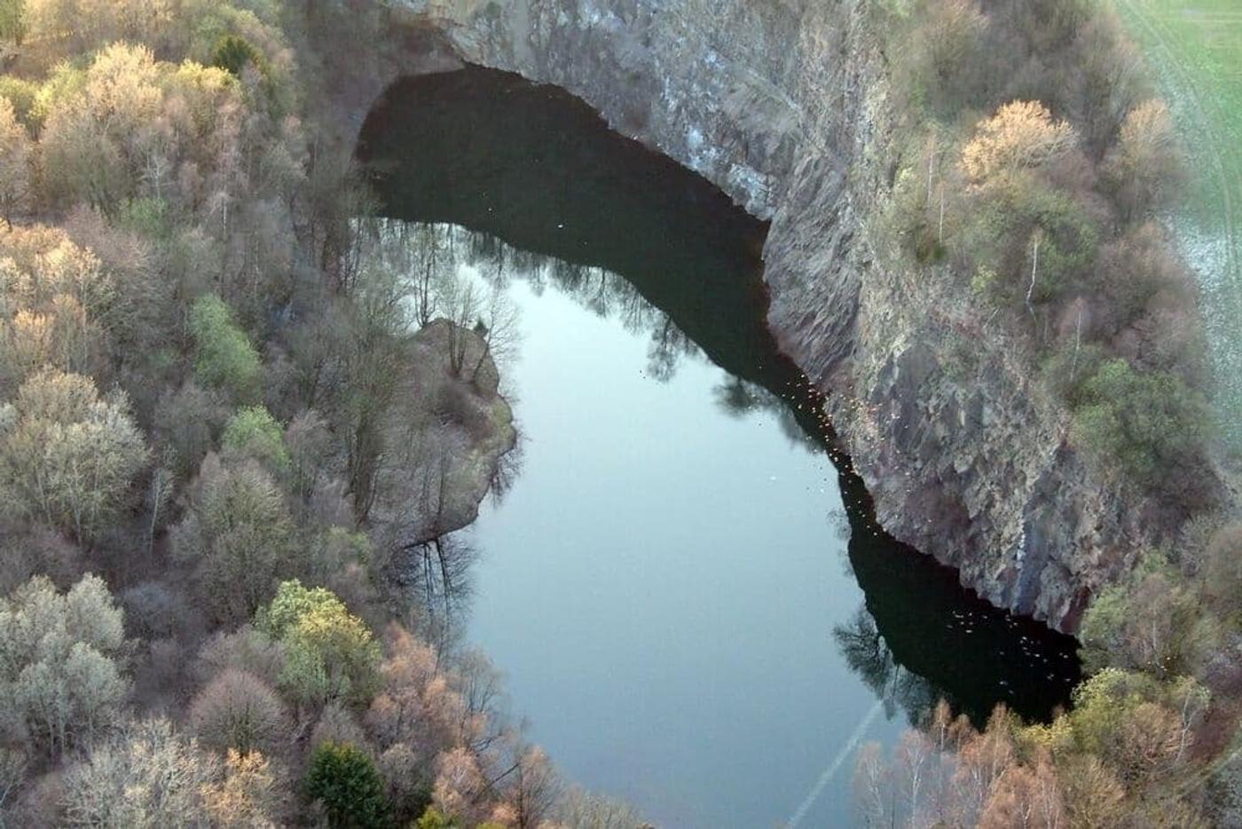Eintauchen in eine atemberaubende Landschaft