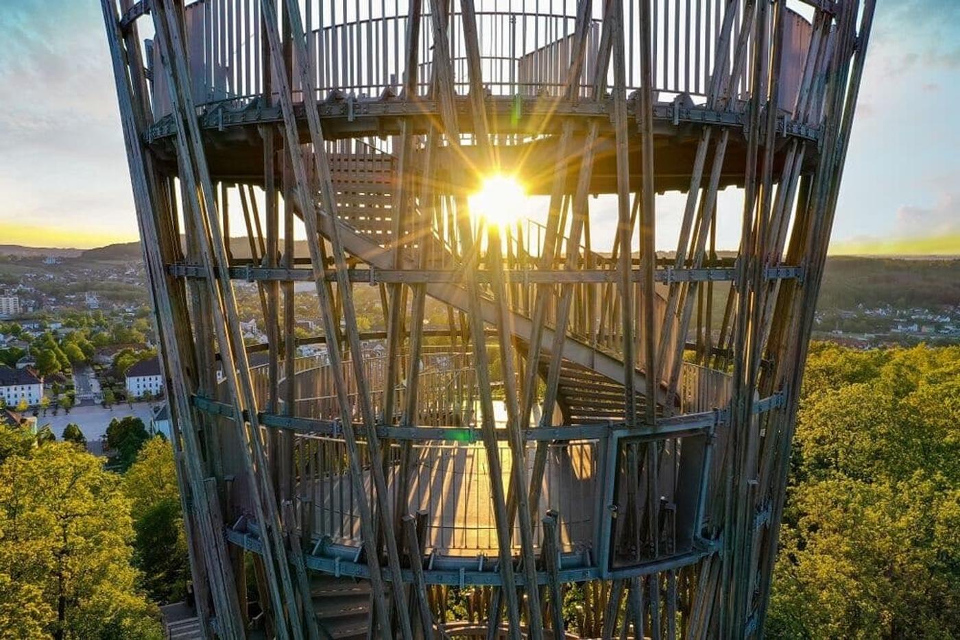 Panoramablick über das grüne Sauerland