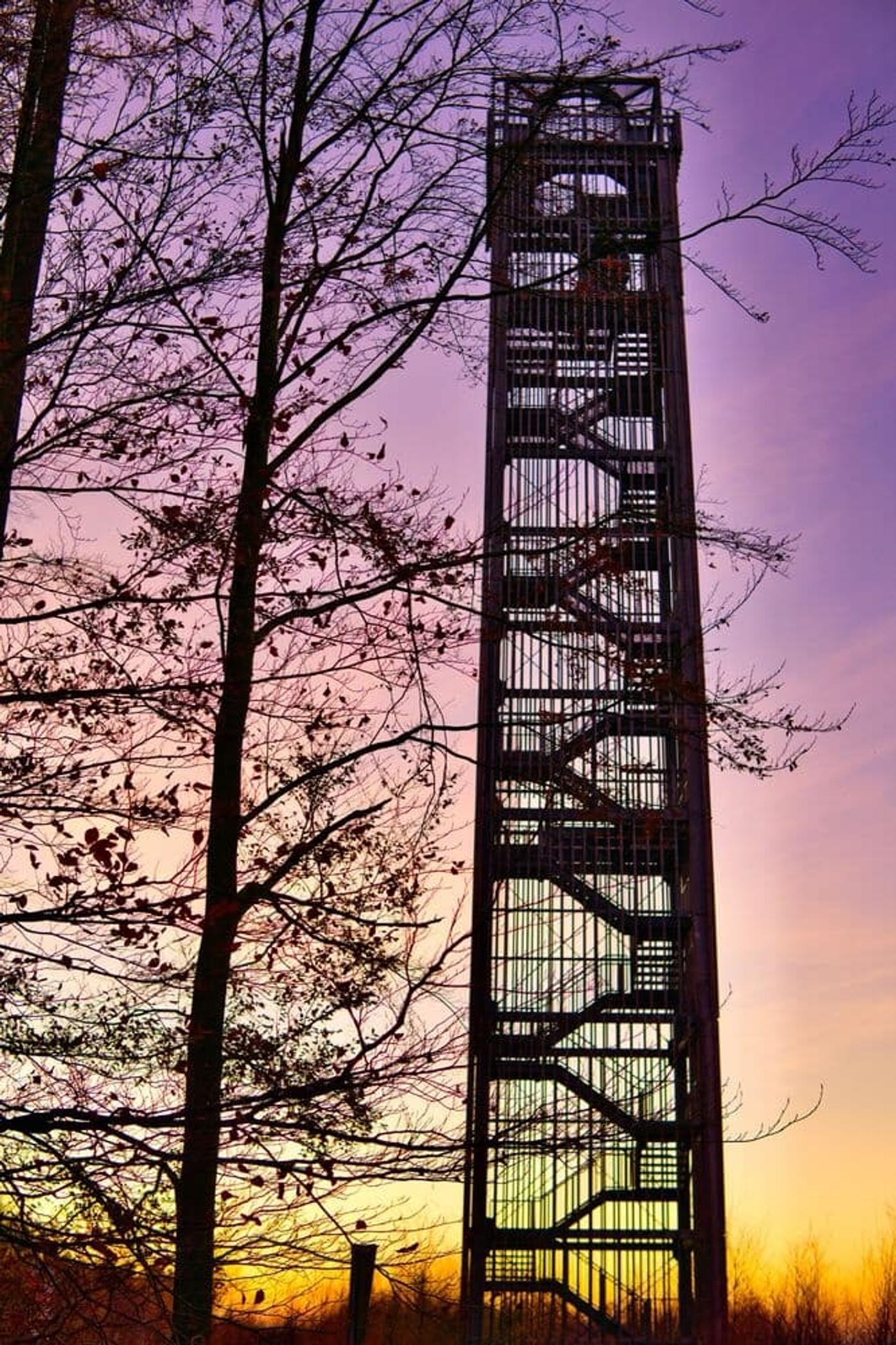 Aussichtsturm am Seeufer - Panoramablick garantiert