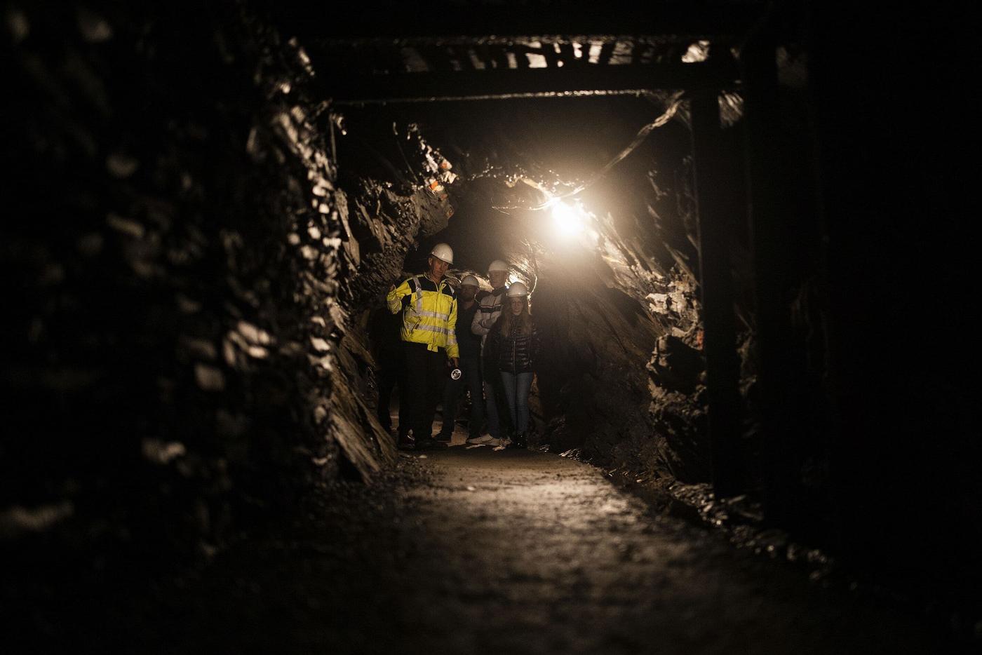 Geheimnisvolle Welt unter Tage