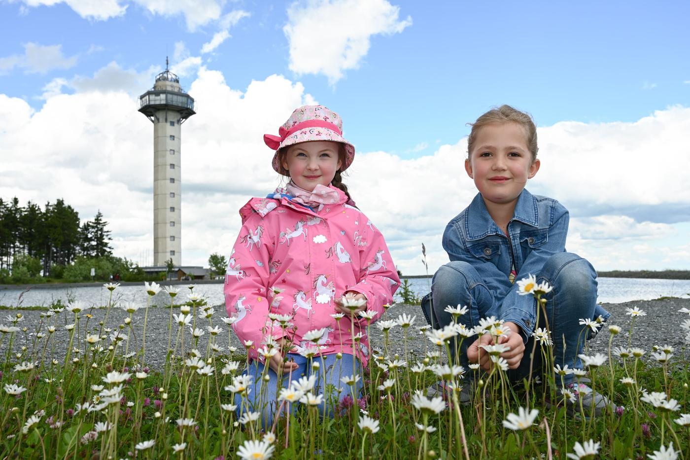 Panoramablick vom Gipfel im Upland