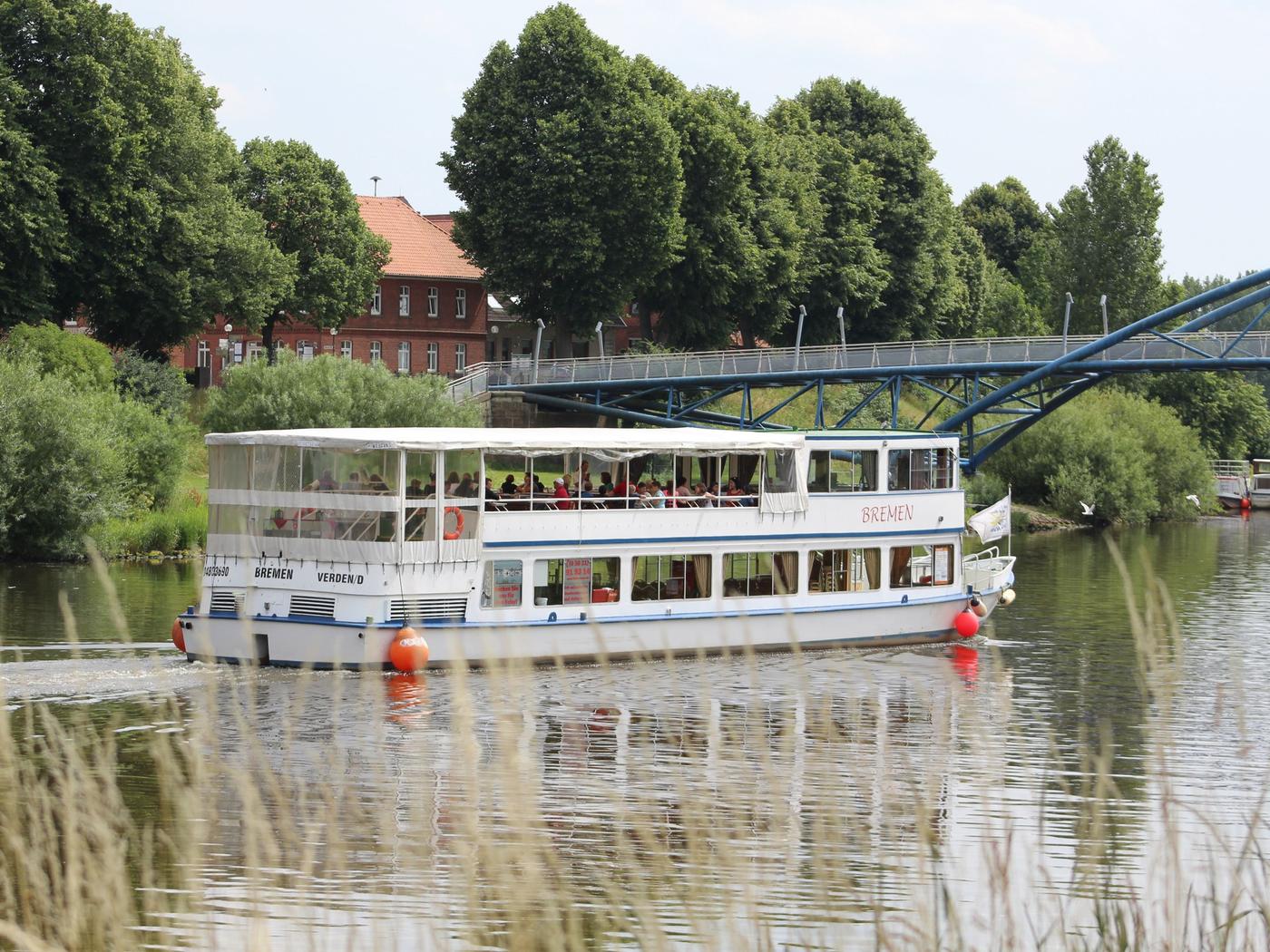 Schifffahrt auf der Weser