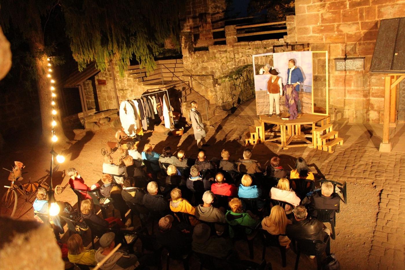 Panoramablick und mittelalterliches Flair