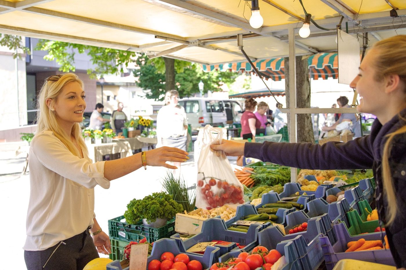 Ein Markt, der Tradition und Atmosphäre vereint