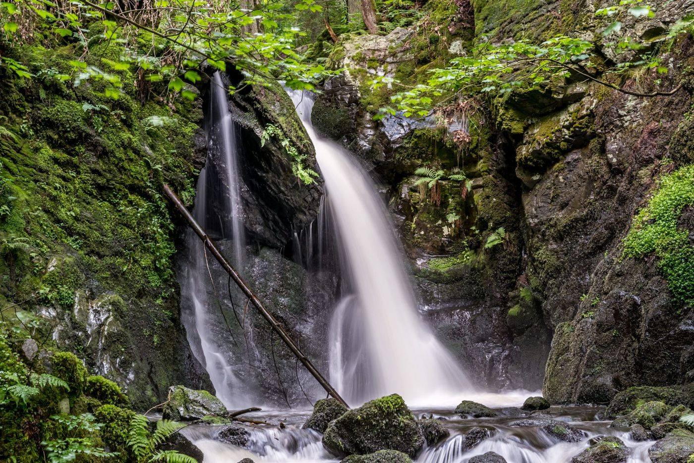 Majestätische Wasserkraft 