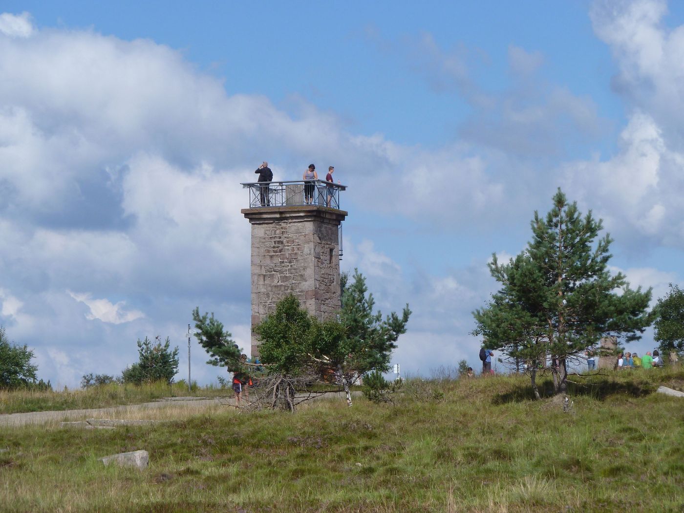 Panoramablick am Bismarckturm