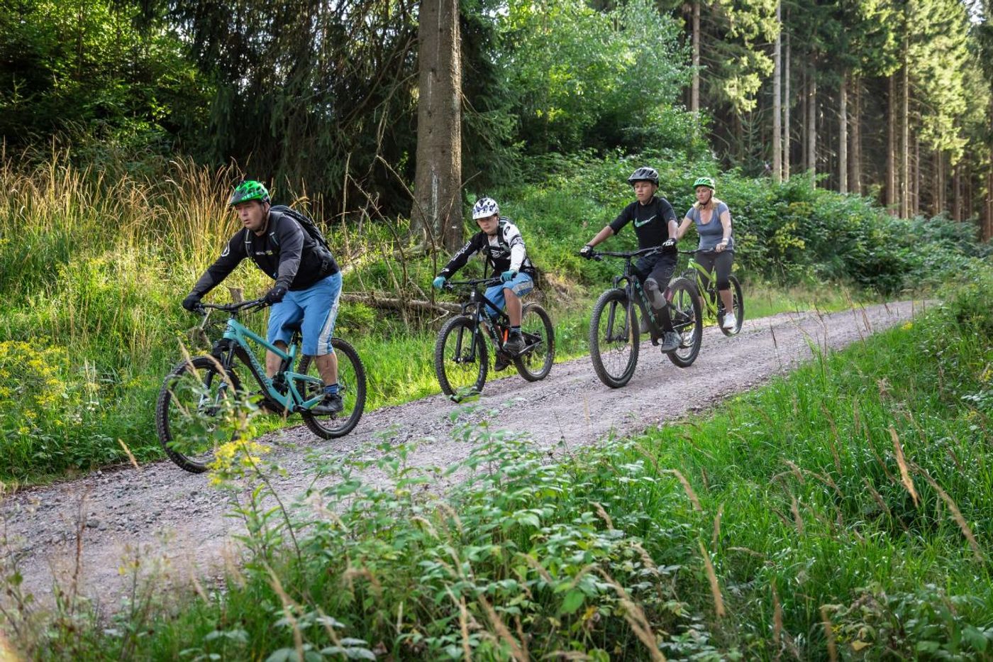 Adrenalin pur auf dem Bike