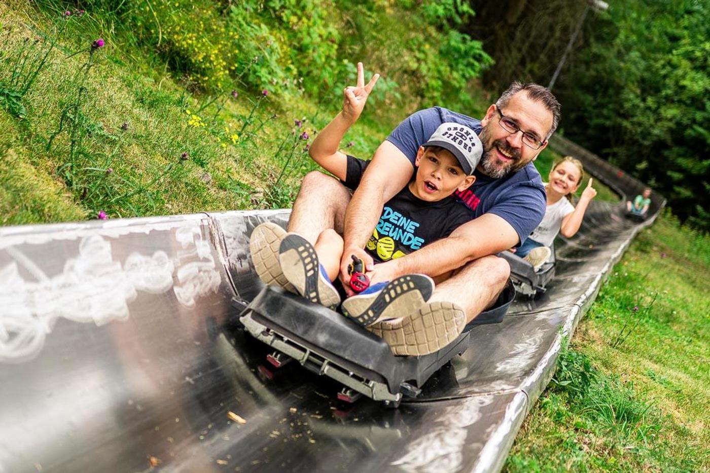 Adrenalin und Spiel im Thüringer Wald