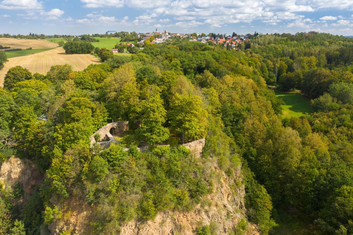 Entdecke historische Ruinen