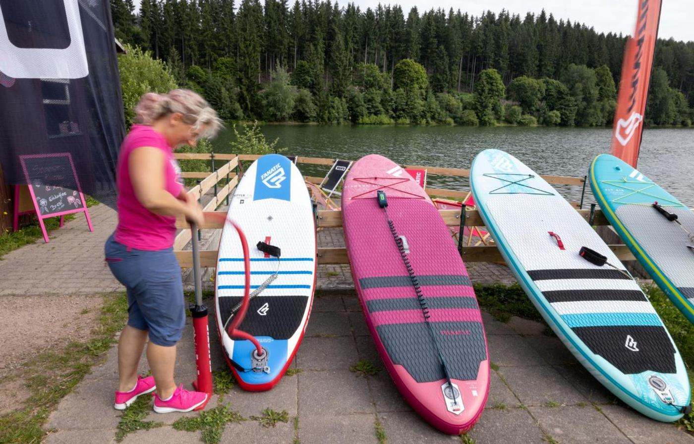 Sportliche Auszeit auf dem Wasser