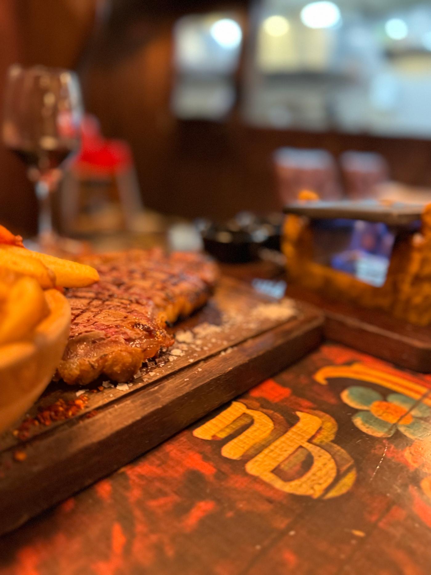 Find a steak in the city of fish