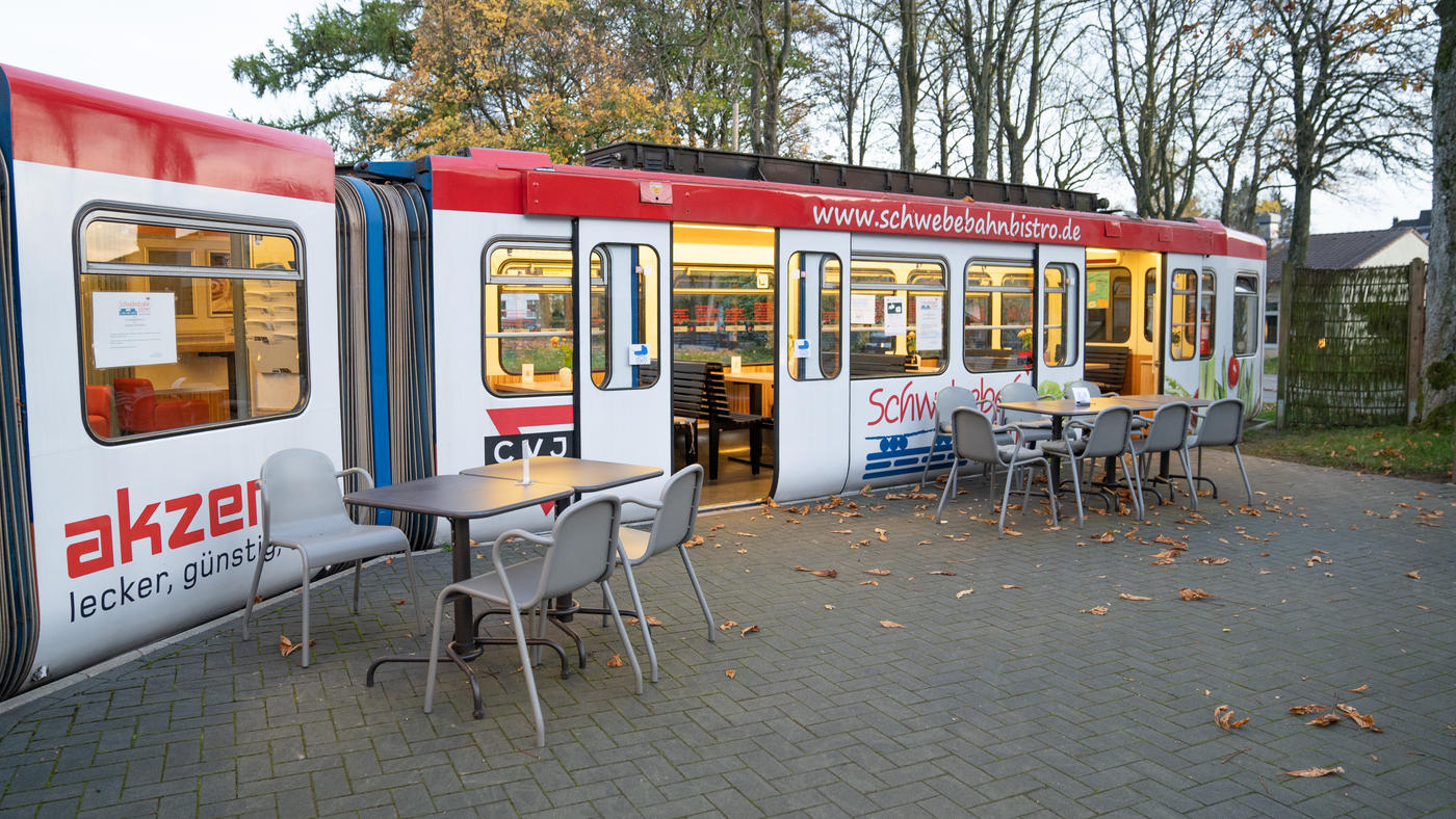 Bistro in der Schwebebahn