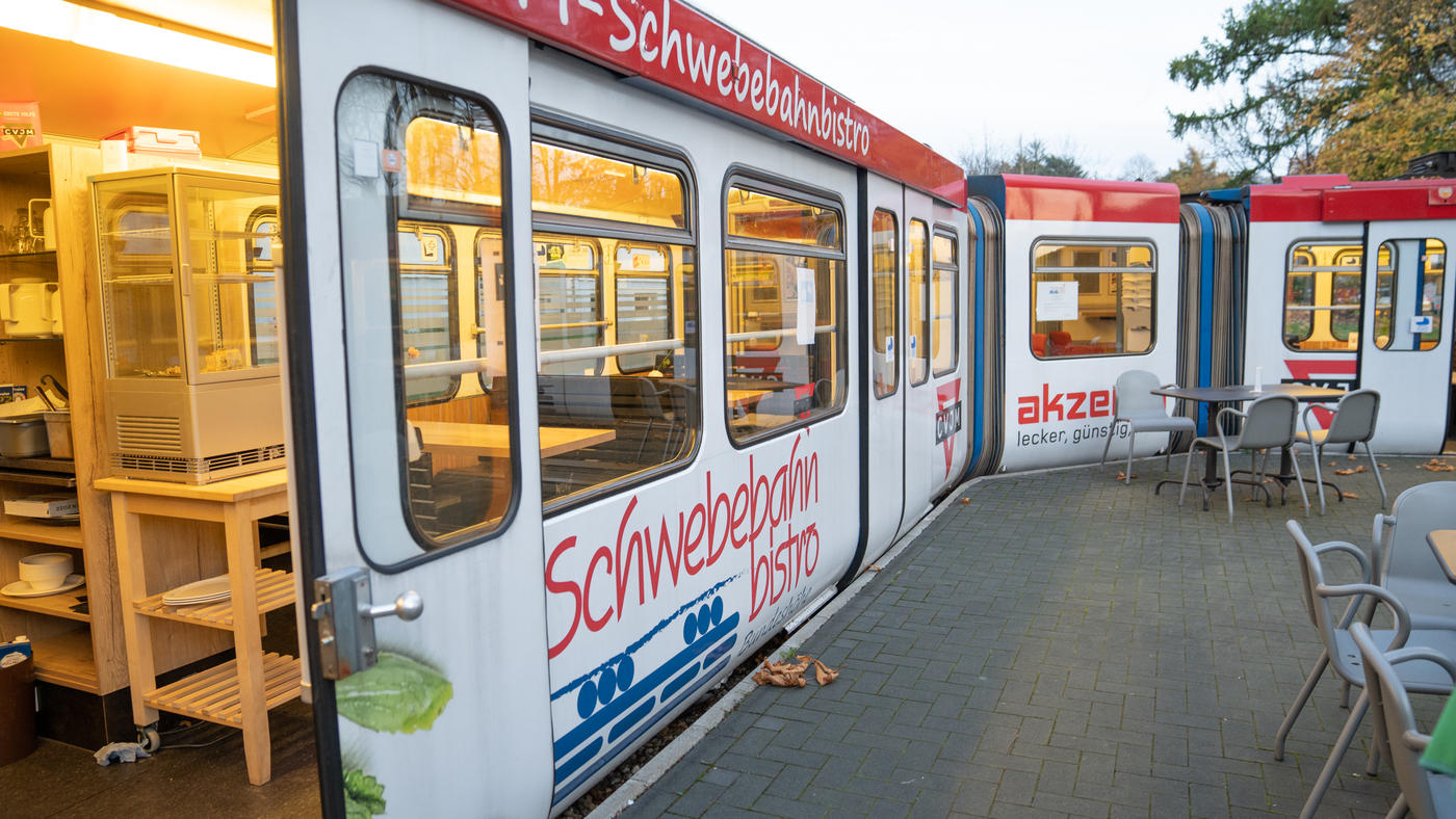 Bistro in der Schwebebahn