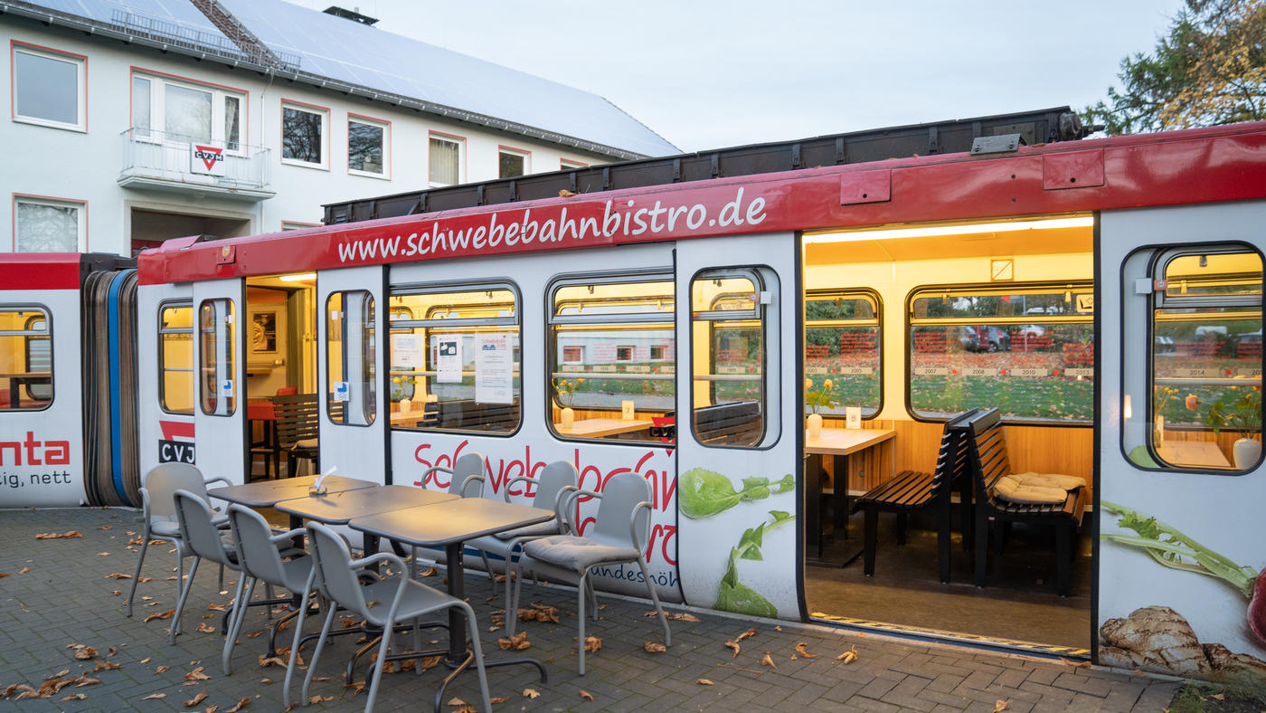 Bistro in der Schwebebahn