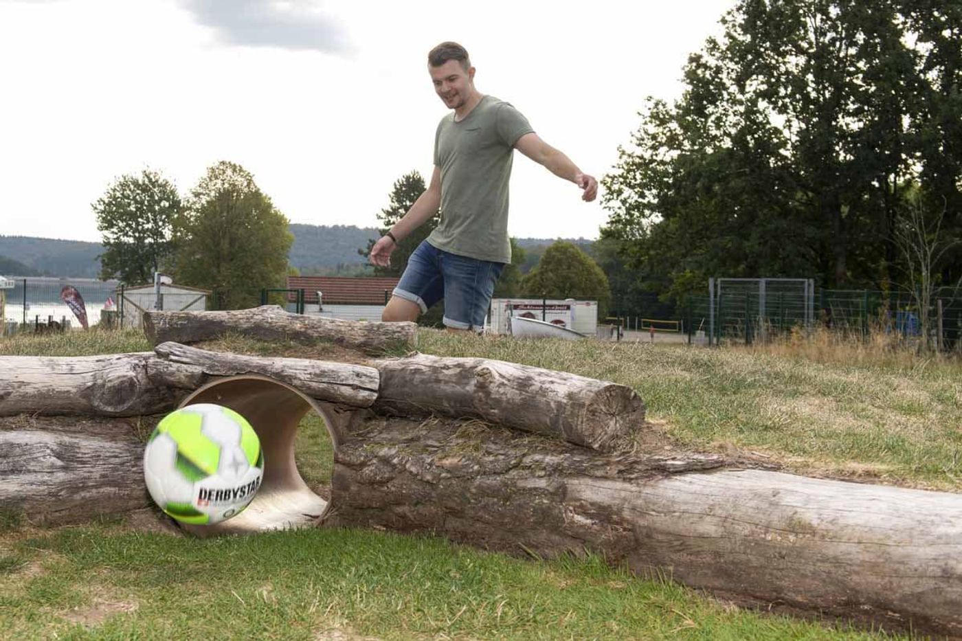 Fußballgolf-Abenteuer am Bostalsee