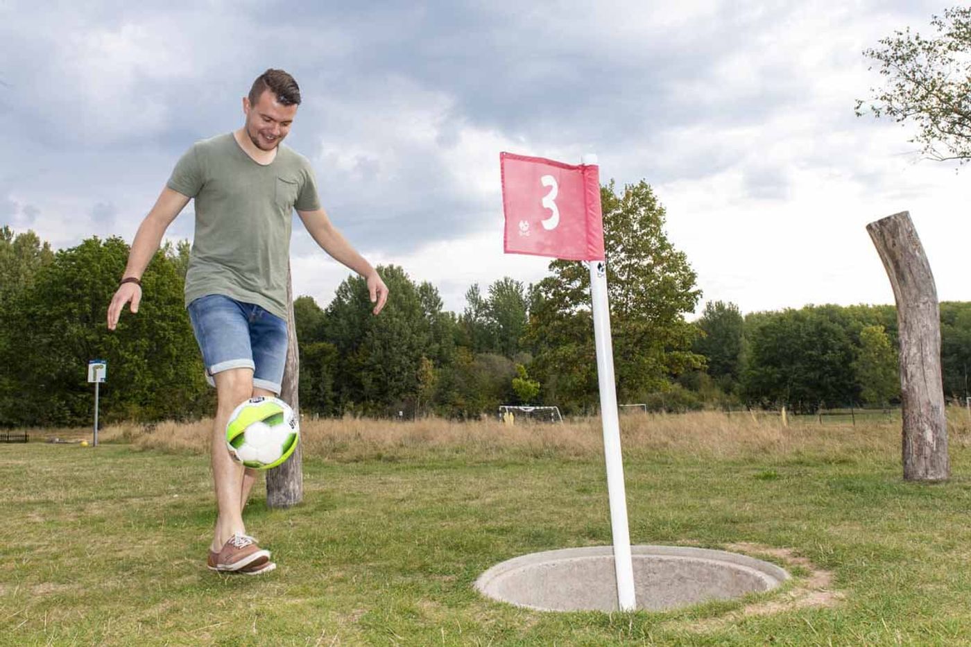 Fußballgolf-Abenteuer am Bostalsee