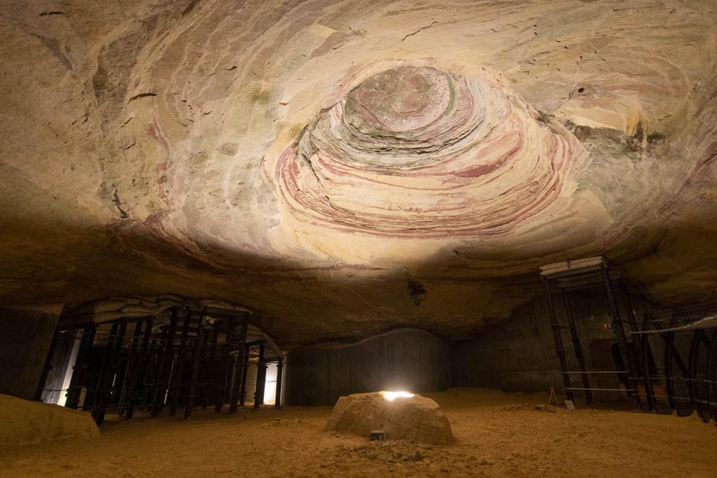 Geheimnisvolle Unterwelt Europas größter Buntsandsteinhöhlen