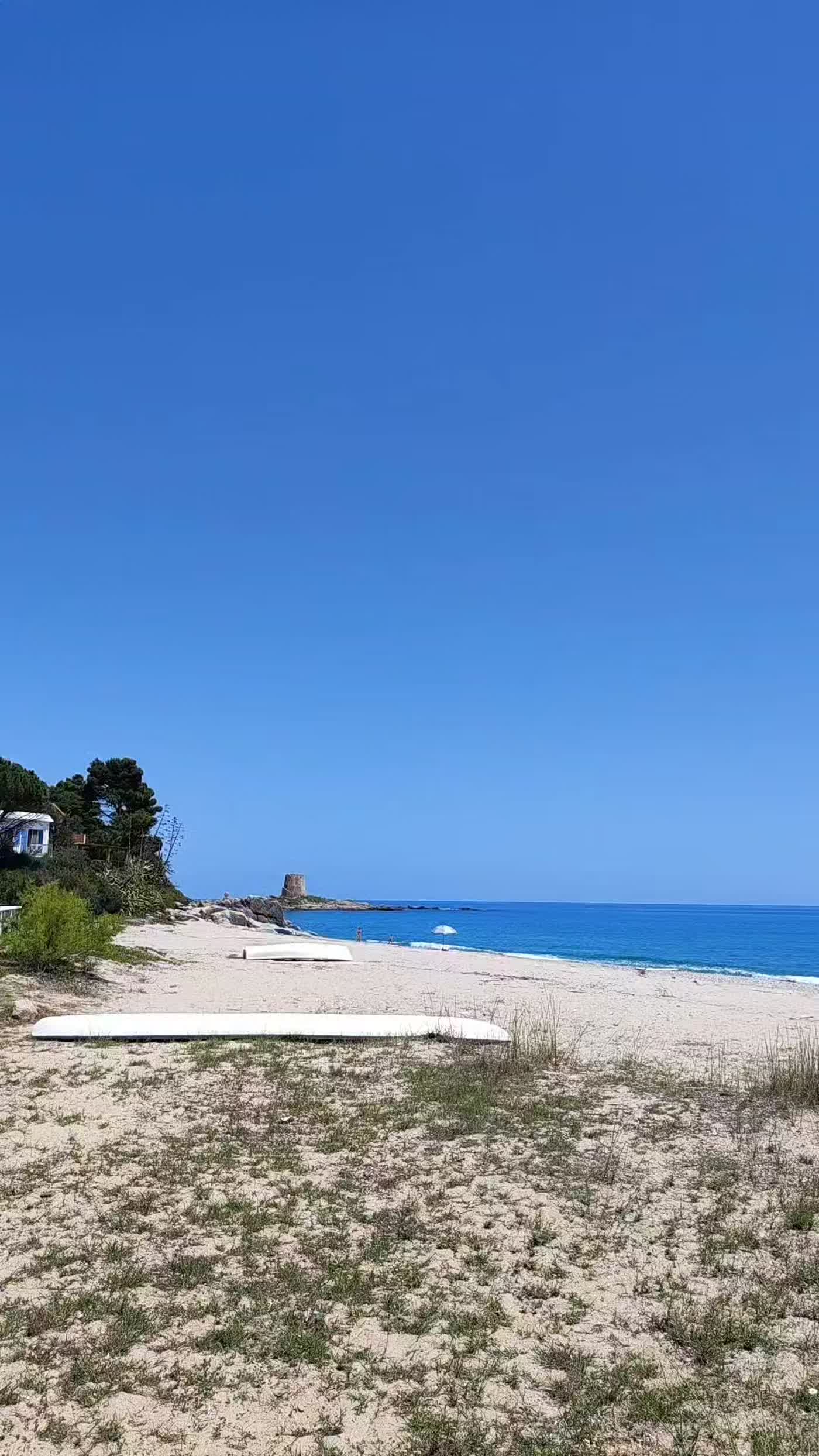 Bari Sardo am Strand