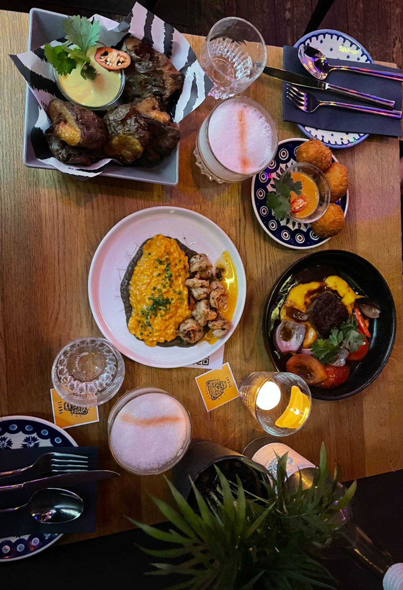 Latin Tapas & the best Pisco Sour in town. 