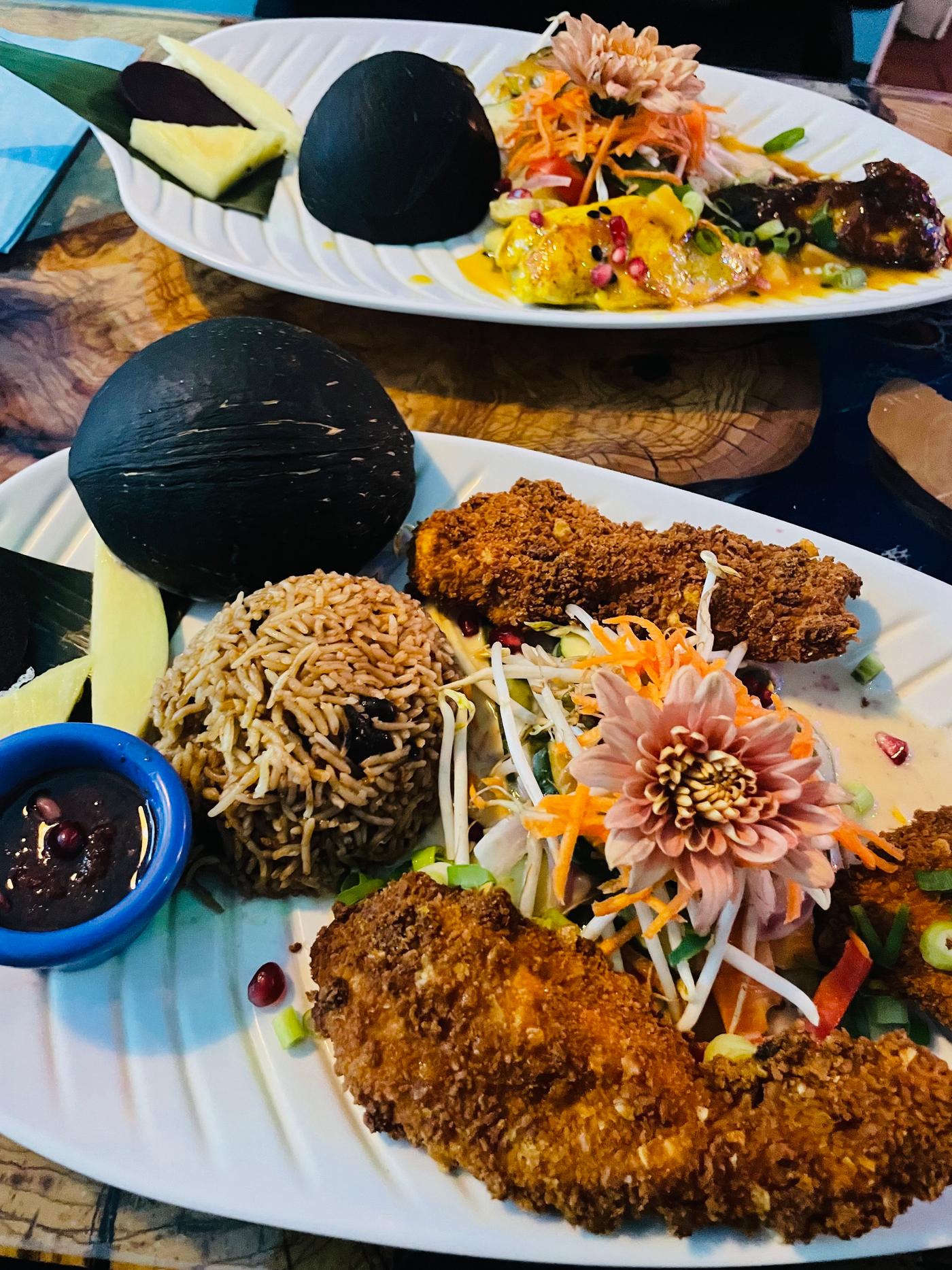 Scharfes karibisches Crispy Chicken und so viel mehr.