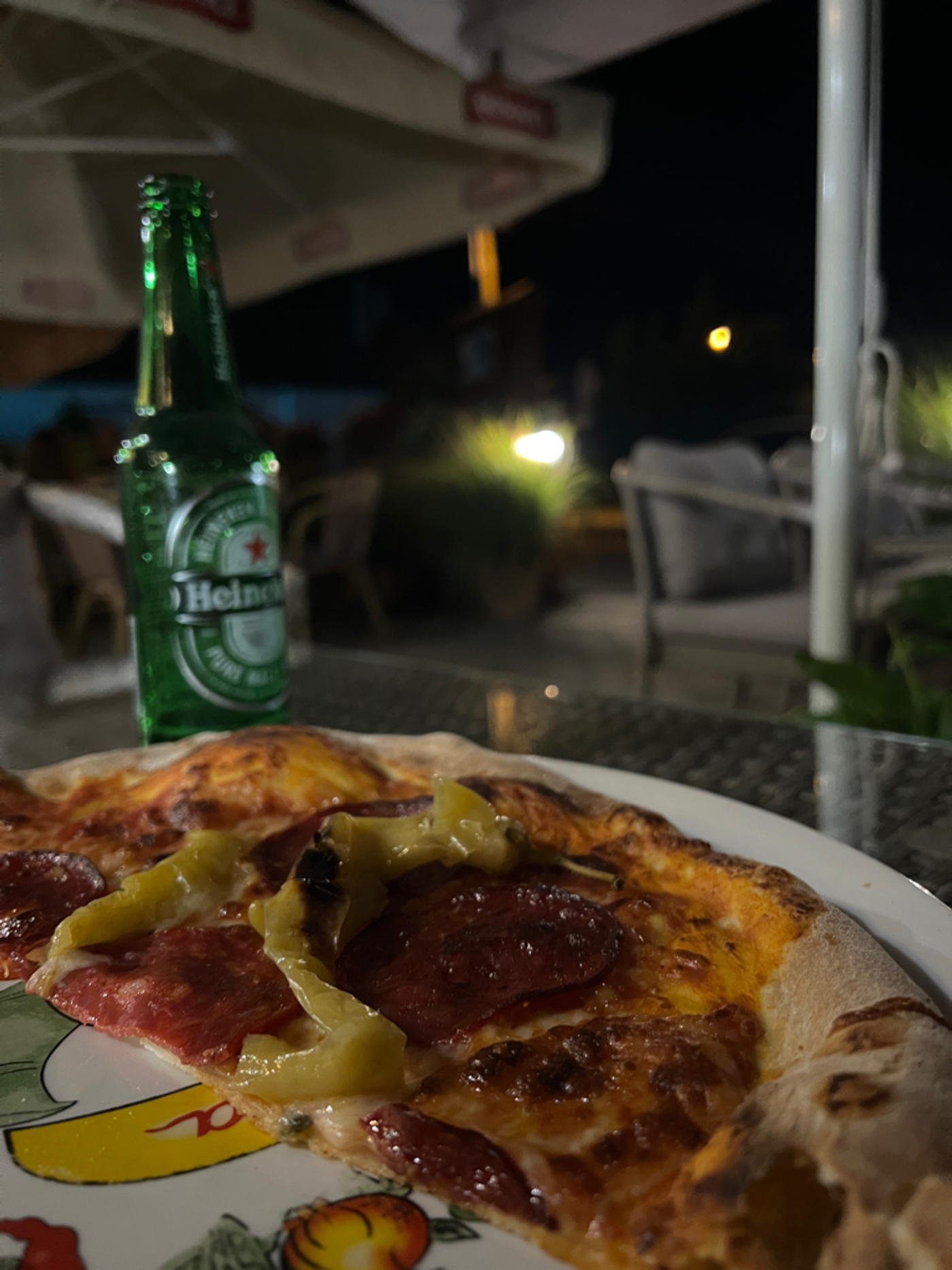 Pizza mit den Einheimischen