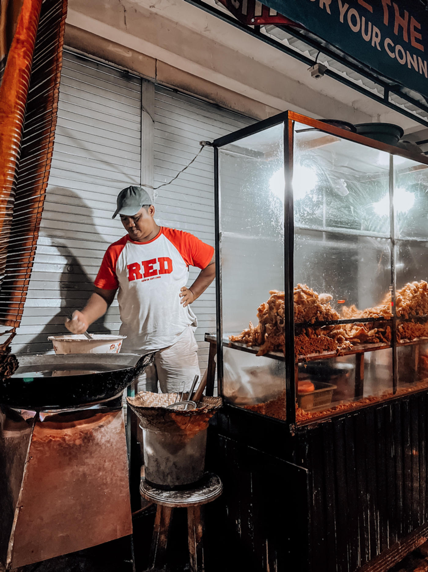 Balinesisches Street Food überall