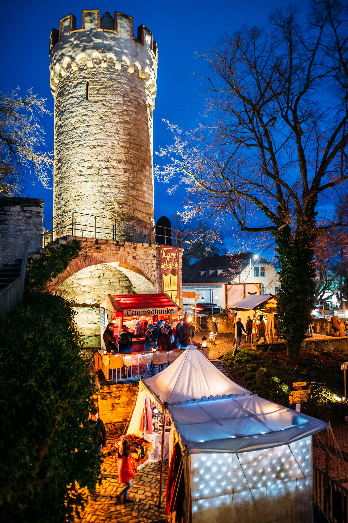 Historischer Weihnachtsmarkt am Johannistor