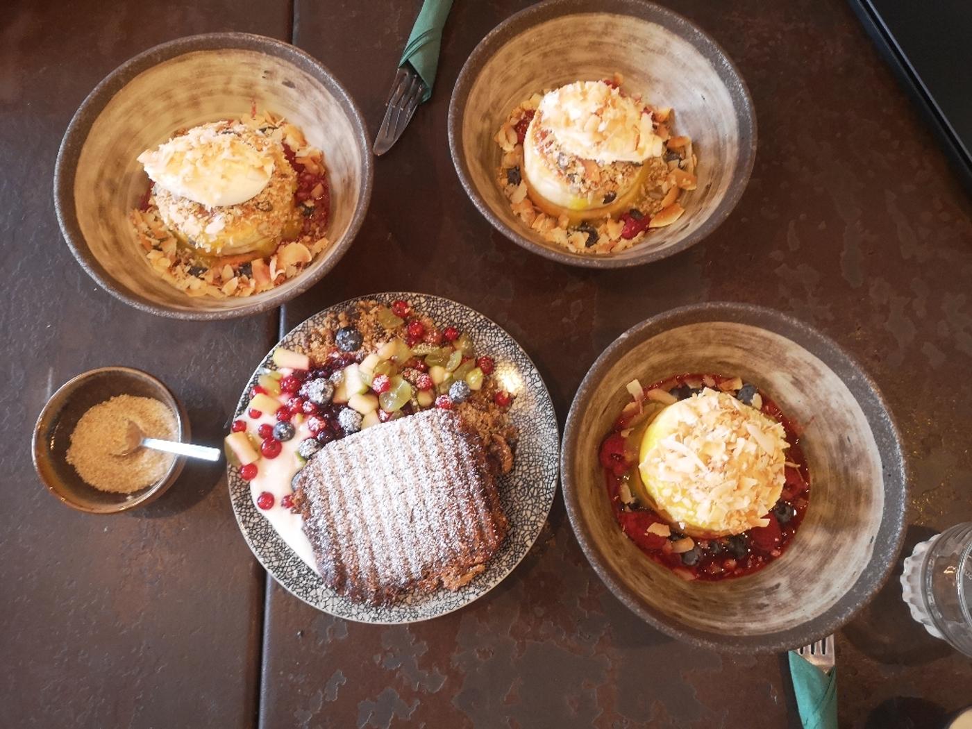 Dankbar - süßes Café mit köstlichen Pancakes 