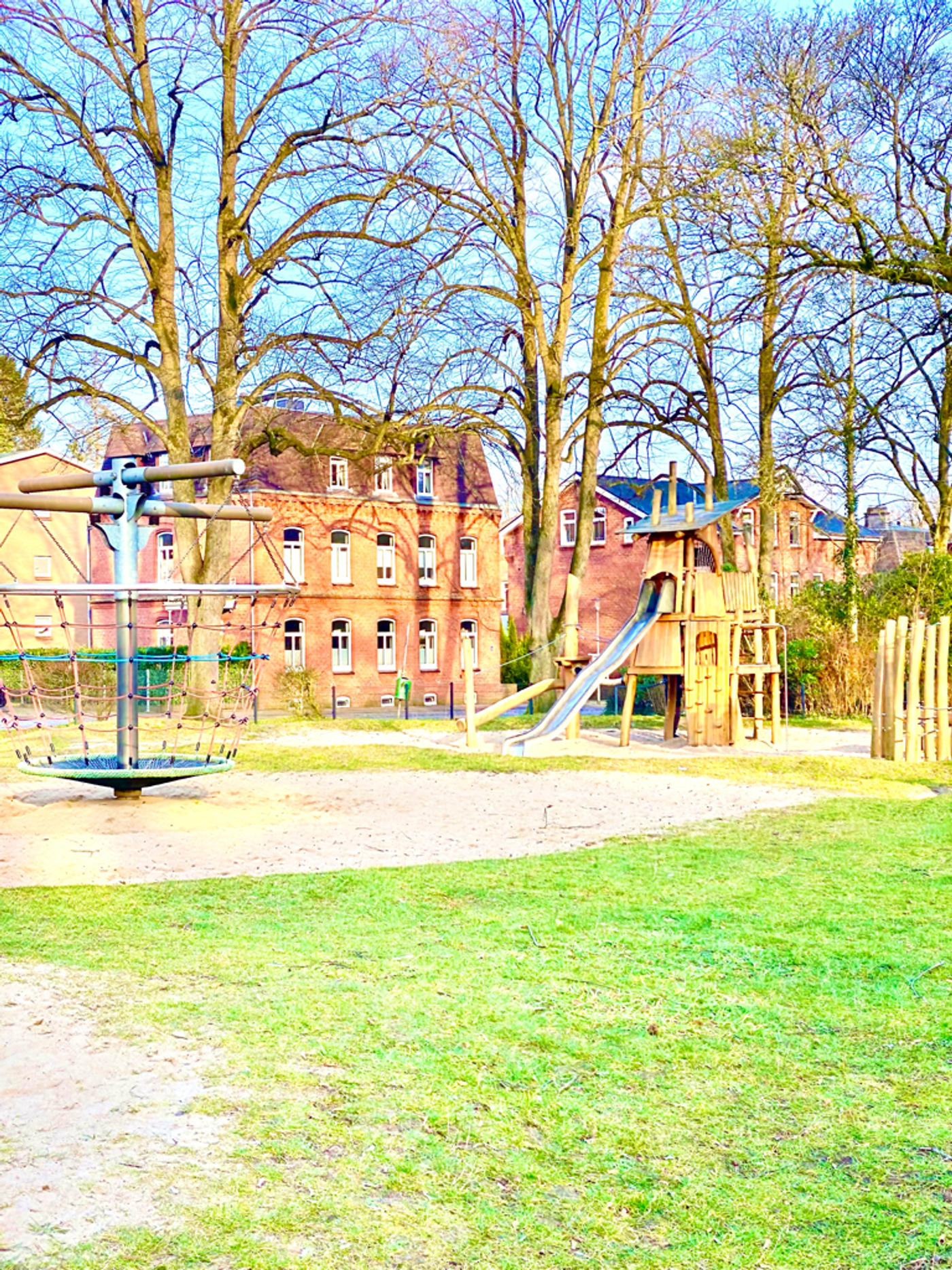 Riesiger Spielplatz