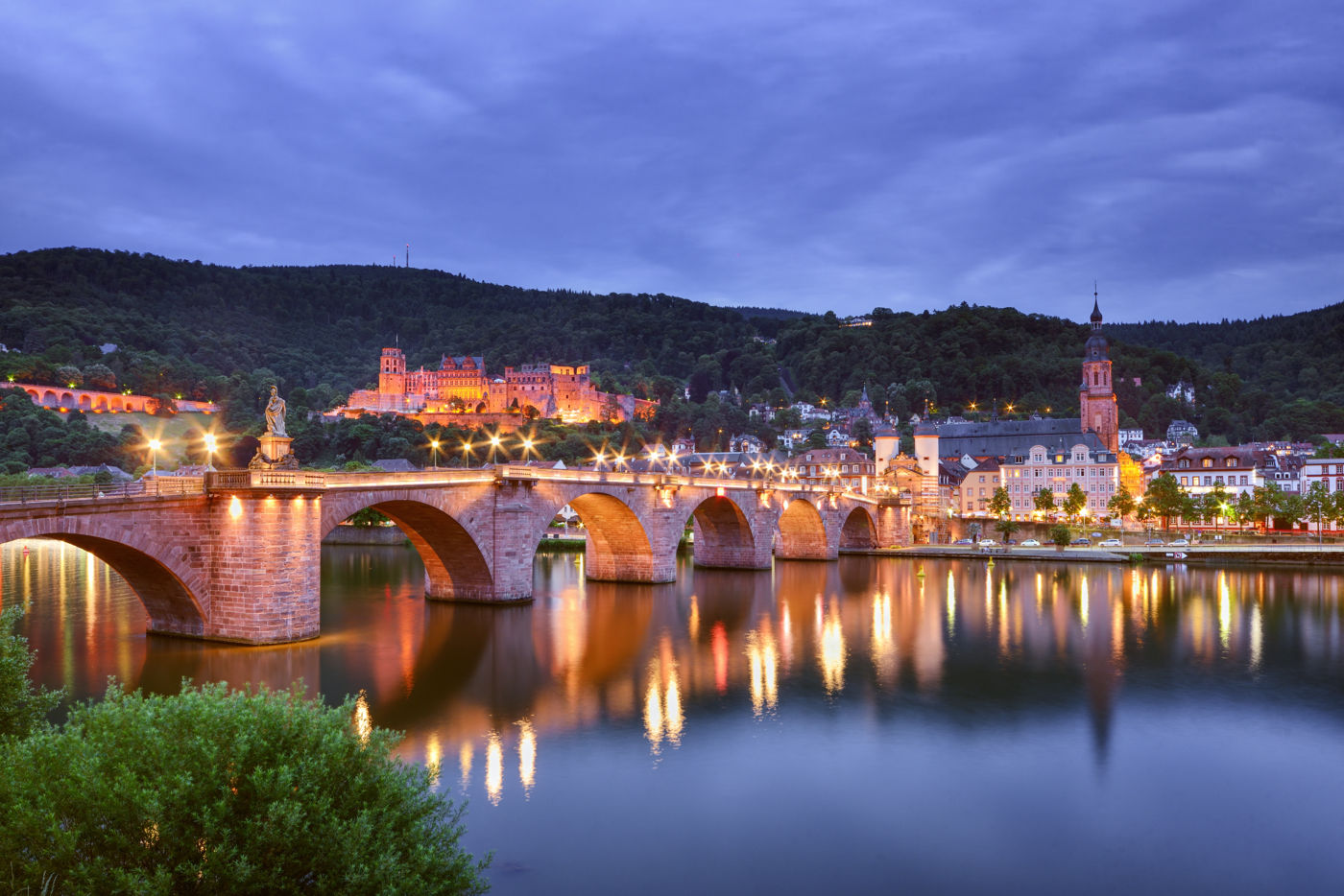 Panoramablick mit historischem Charme