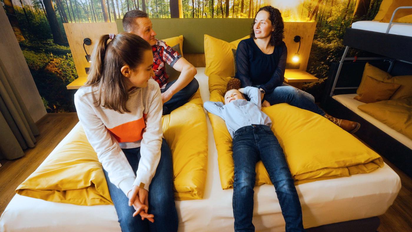 Familienabenteuer mit Übernachtung