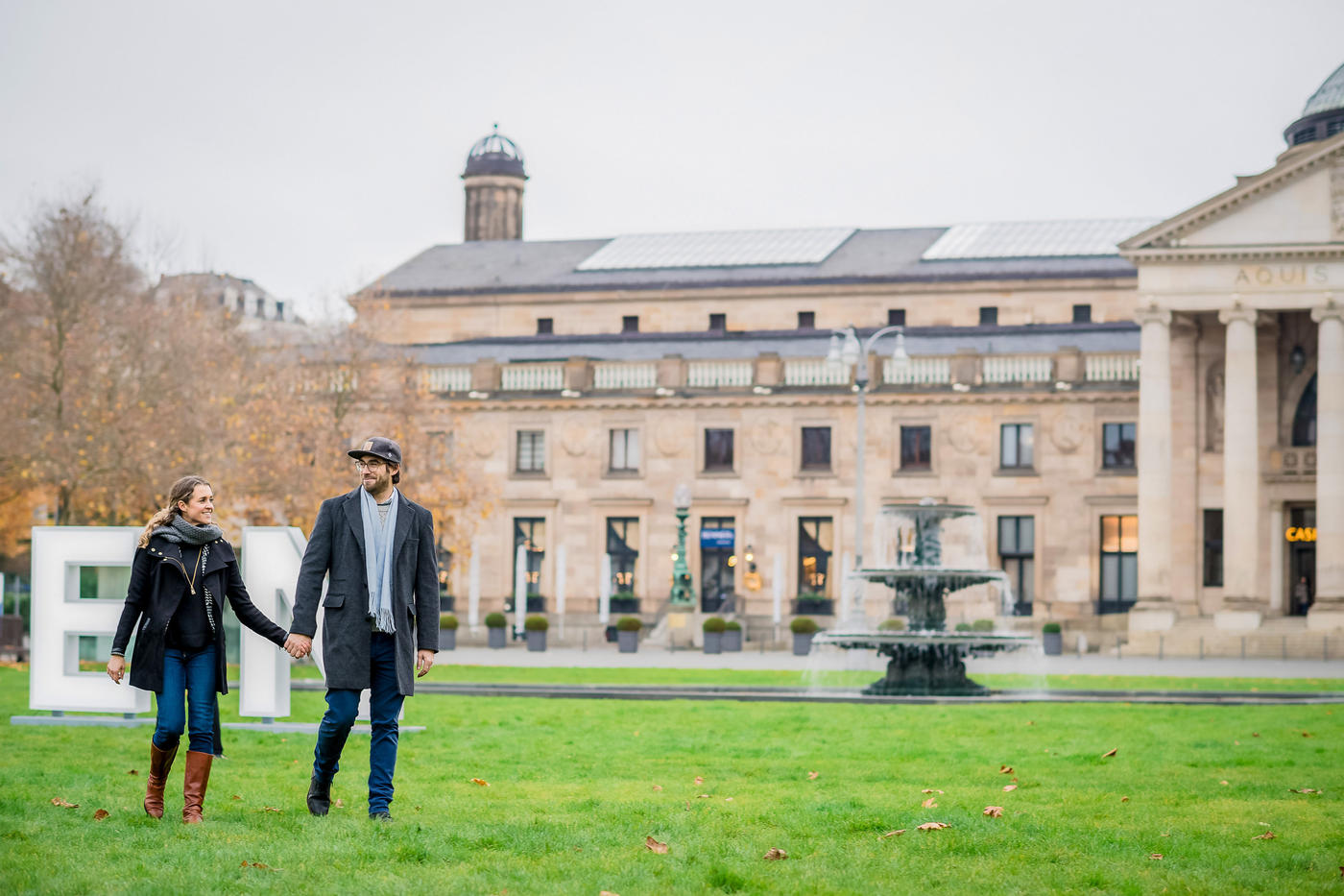 Spannung und Glück in historischem Kurhaus