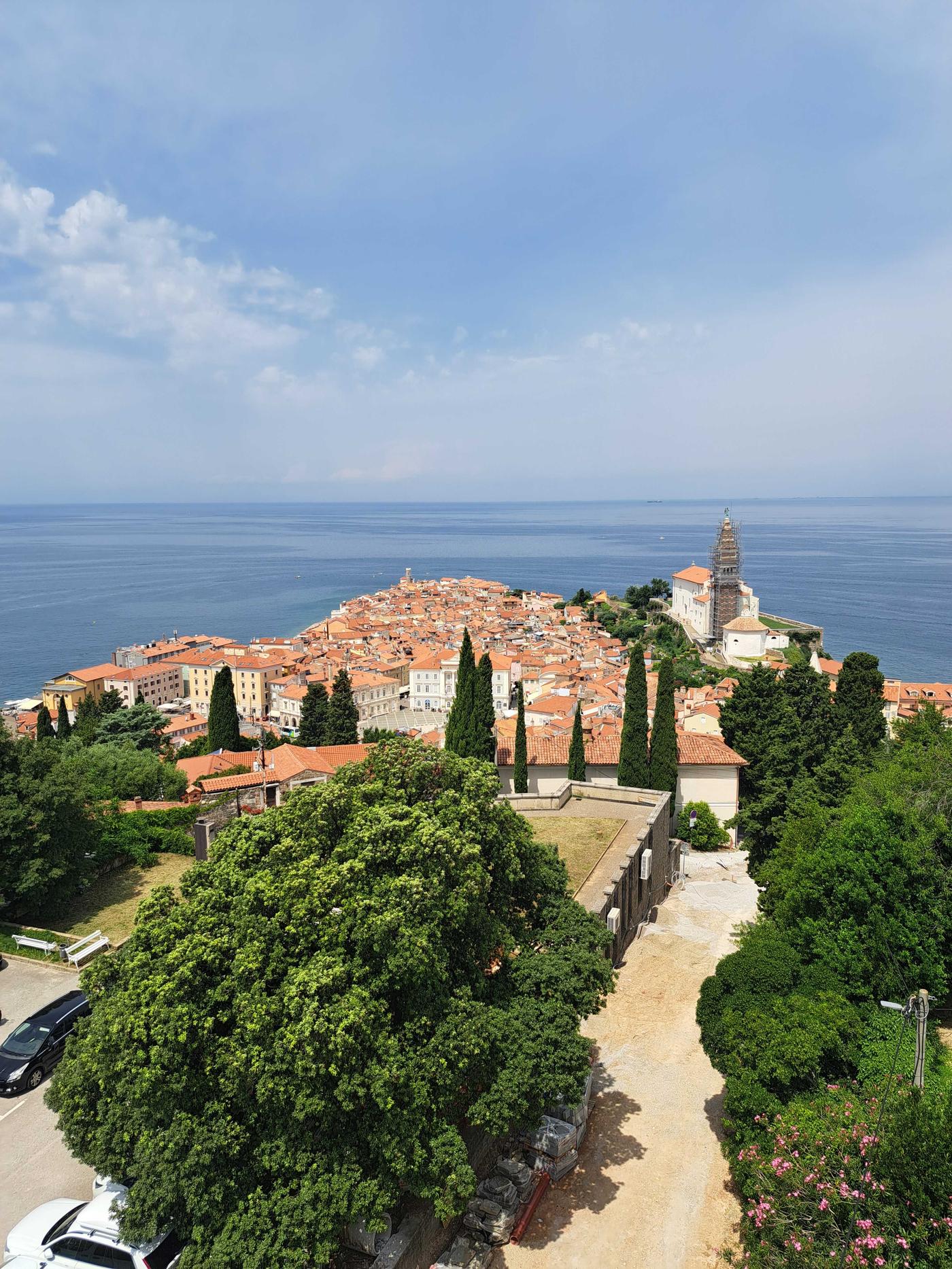 Super Aussicht, der Eintritt von 3 Euro ist es Wert