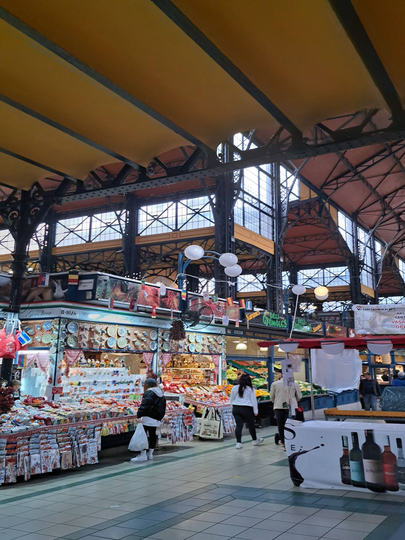 Markthalle ein Muss beim Budapestbesuch