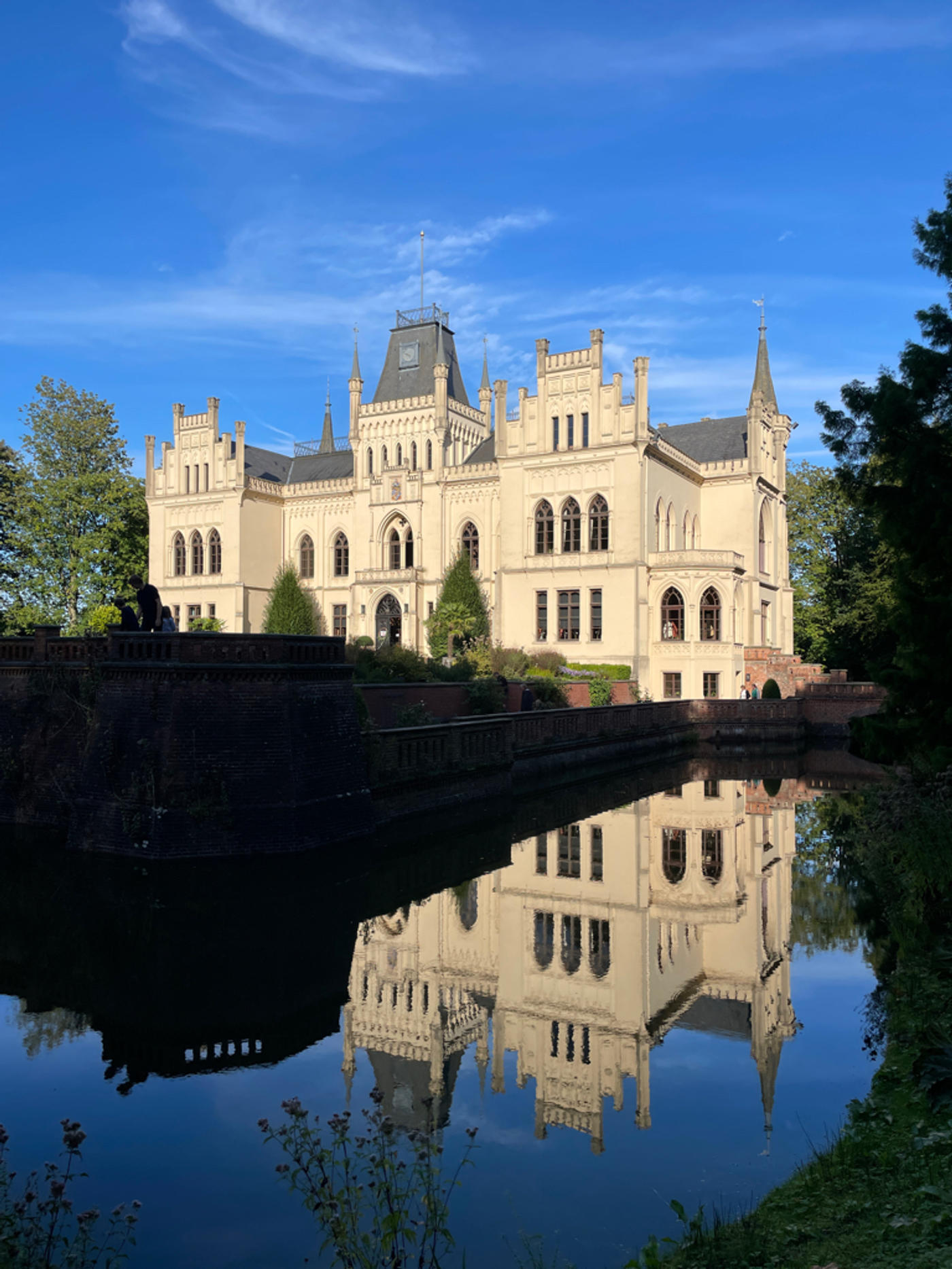Prinzessinnengefühle bei dem Schloss Evenburg