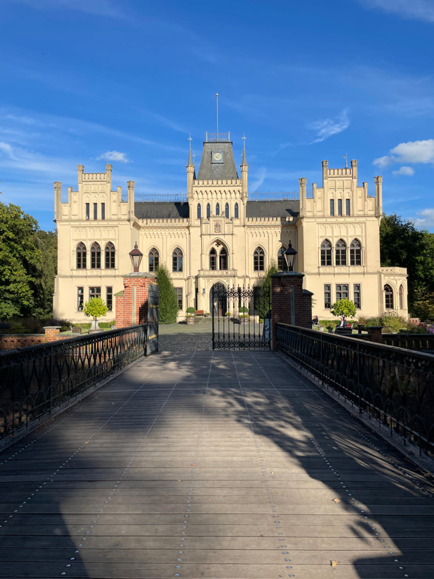 Prinzessinnengefühle bei dem Schloss Evenburg