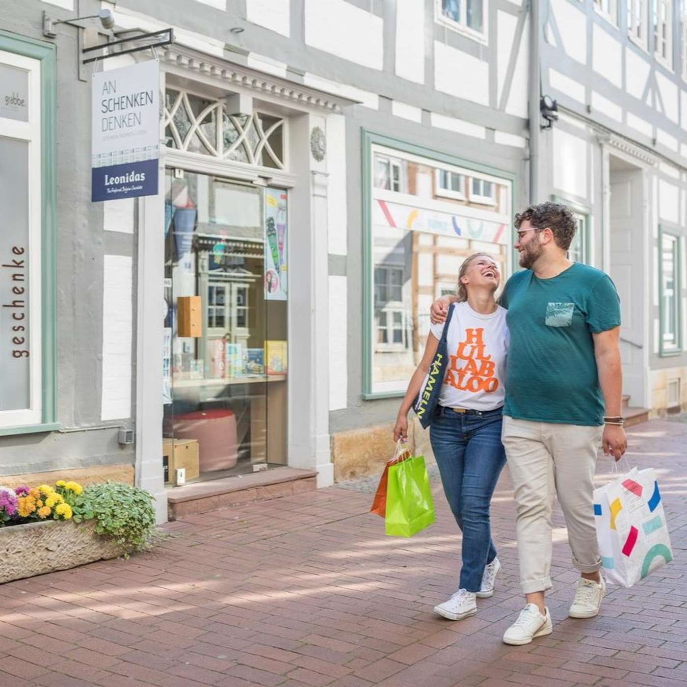 Festliches Shopping-Vergnügen