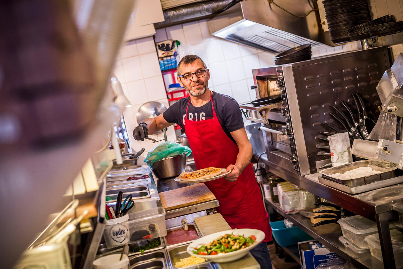 Ein Gaumenschmaus italienischer Delikatessen