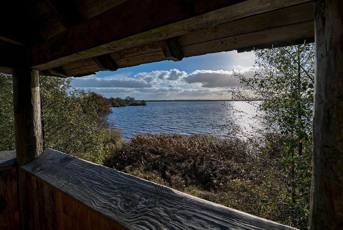 Panoramablick auf den Moorsee