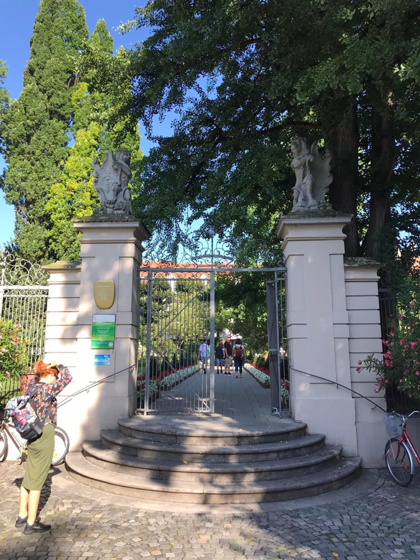 Spaziergang im Hofgarten und Fronhof