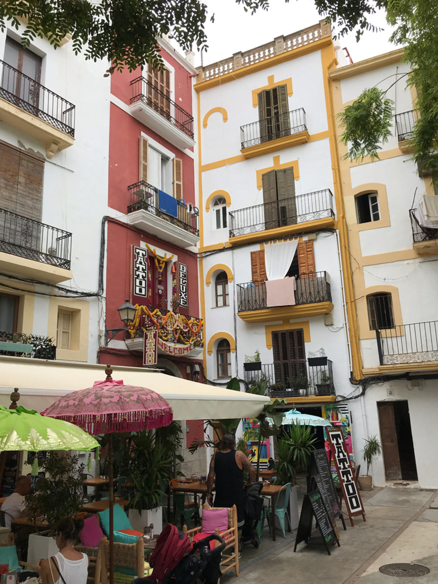 Ibiza Stadt und Piratenbootfahrt nach Formentera