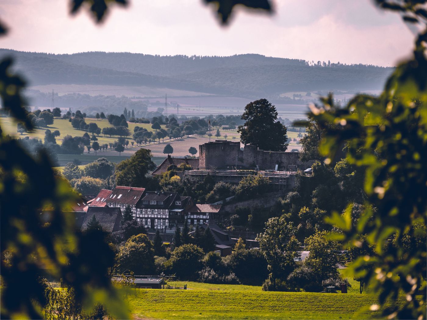 Mittelalter erleben mit Panoramablick