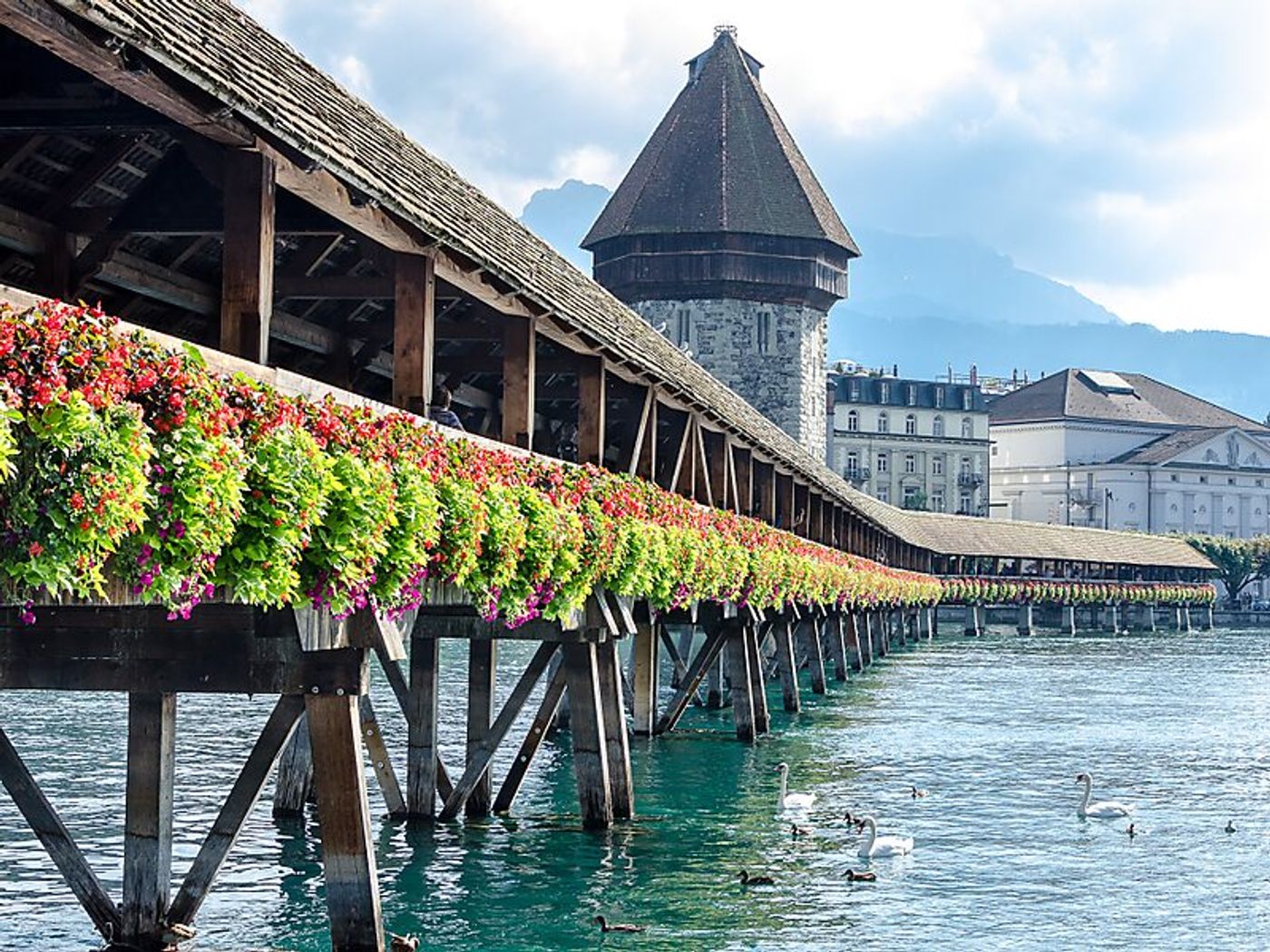 Kanton Luzern (Luzern) Kapellbrücke 