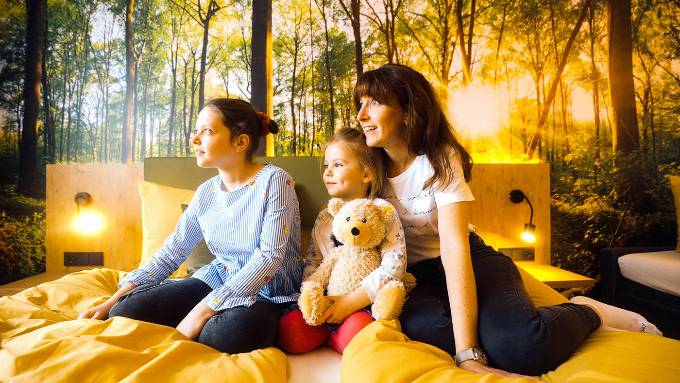 Familienabenteuer mit Übernachtung