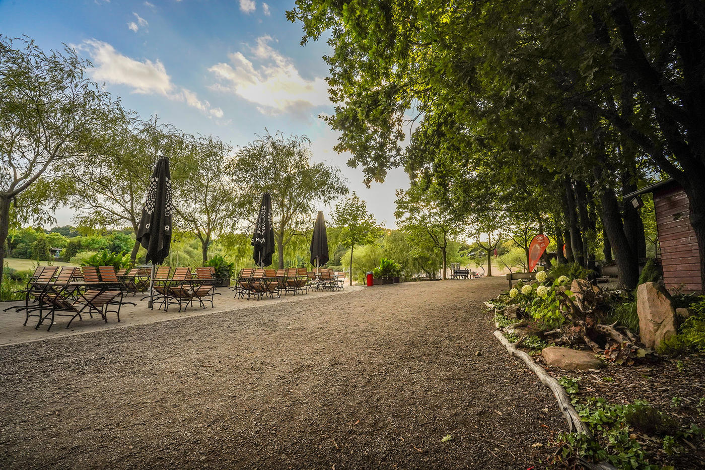 Natur trifft auf Spiel